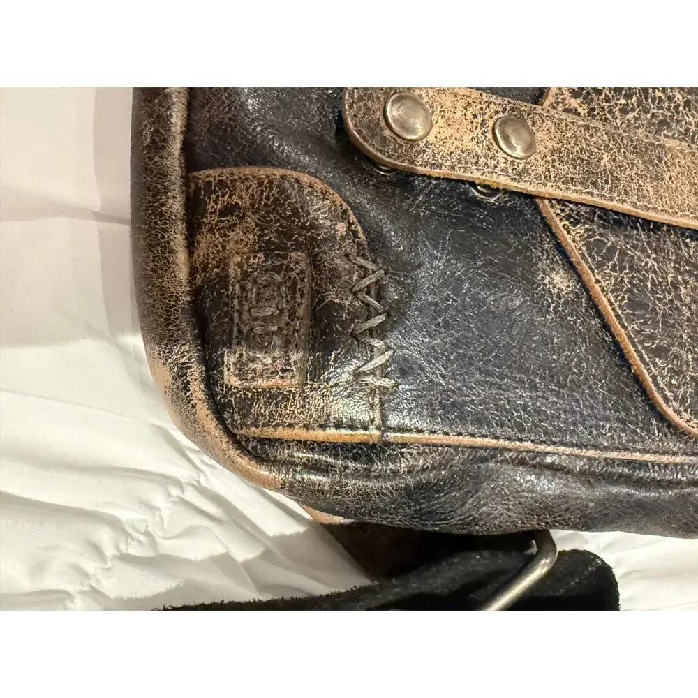 Bed Stu Boss Weathered Sling Crossbody Messenger Bag